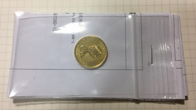 楽天のメイプルリーフ金貨